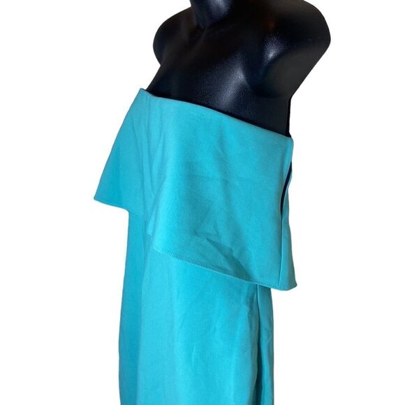 Likely Conrad strapless midi dress latego bay 10 blue chic polished preppy - Picture 4 of 7